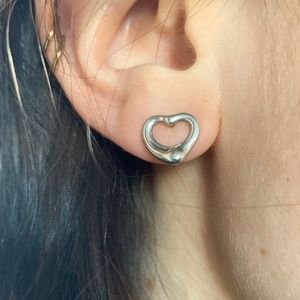 Tiffany & Co. Elsa Peretti Open Heart Earrings!